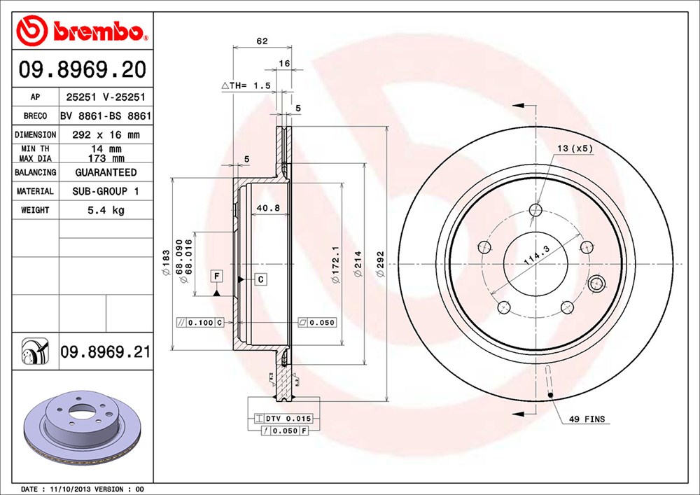 BREMSKB065
